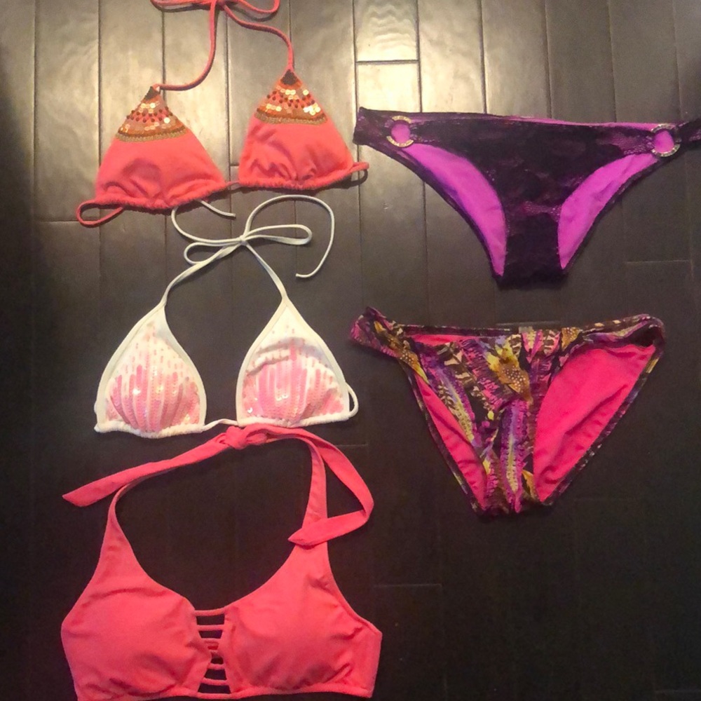 Victoria’s Secret/PINK bikini tops & bottoms